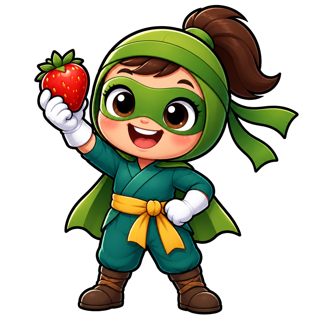 Nutrient Nina, the masked veggie detective